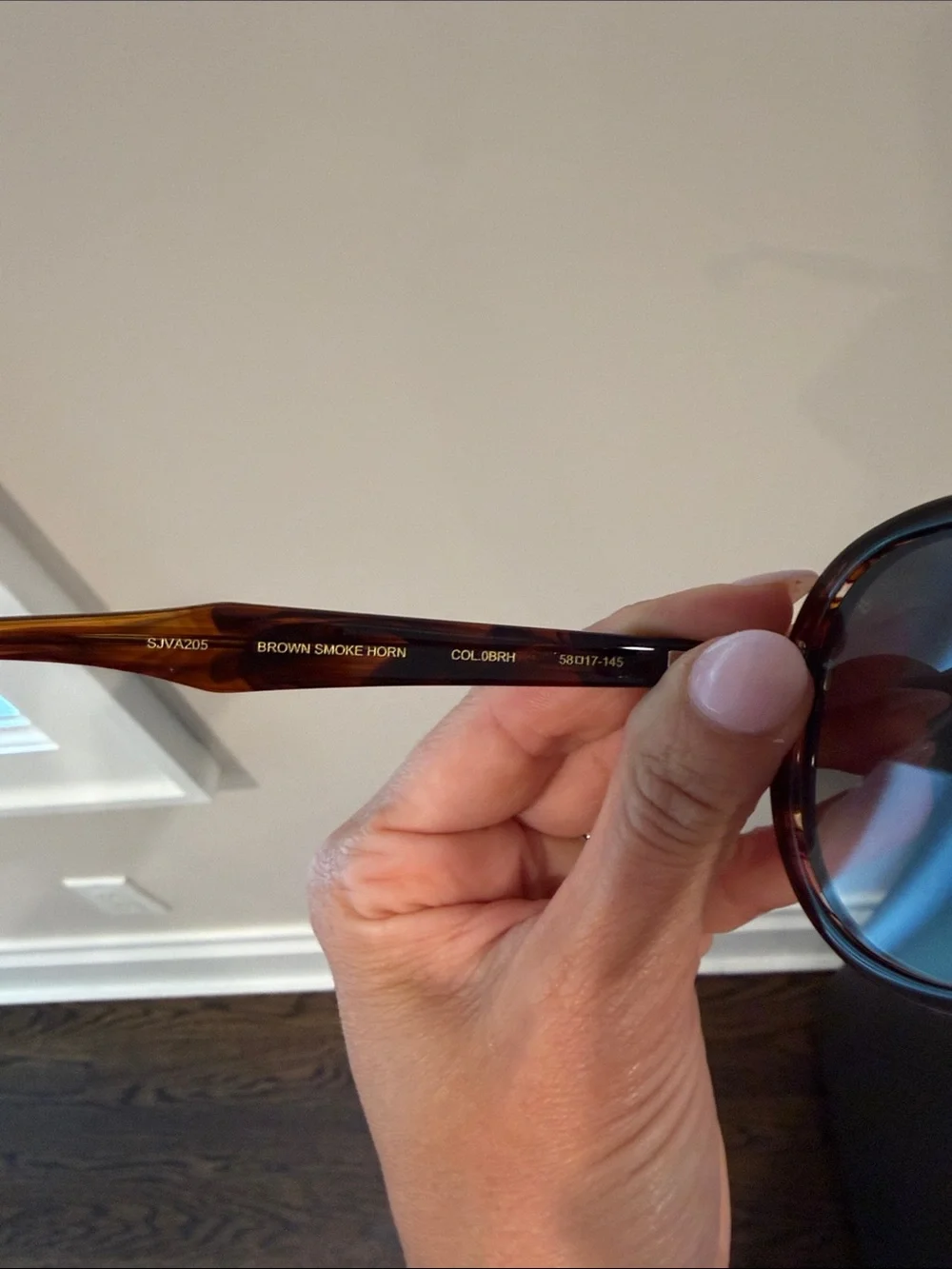 John Varvatos Tortoise Shell Aviator Sunglasses - Brown Gradient Lenses